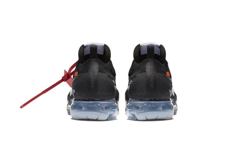 버질 아블로 x 나이키 베이퍼맥스 ‘블랙’ 발매 정보 2018 virgil abloh nike vapormax official release