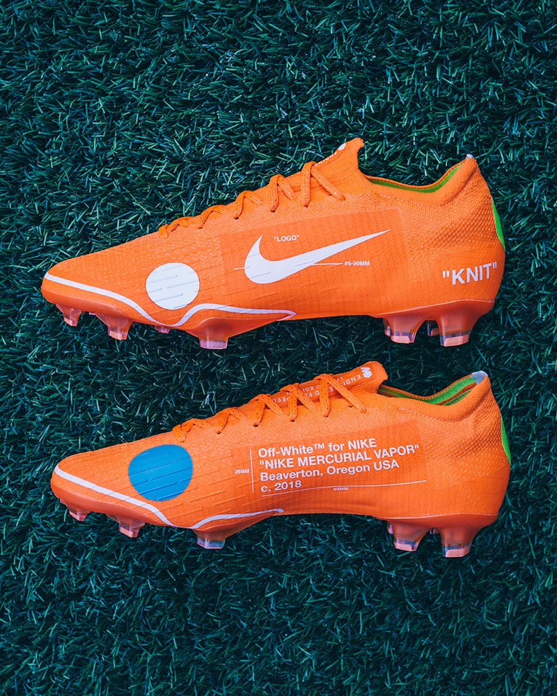버질 아블로 x 나이키 머큐리얼 베이퍼 360 추가 공식 사진 & 짐색 2018 virgil abloh nike mercurial vapor official images