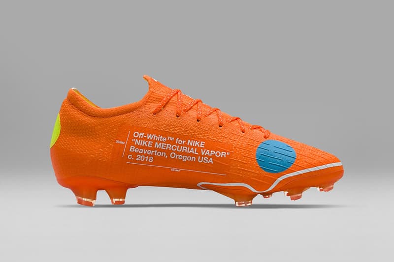 버질 아블로 x 나이키 머큐리얼 베이퍼 360 추가 공식 사진 & 짐색 2018 virgil abloh nike mercurial vapor official images