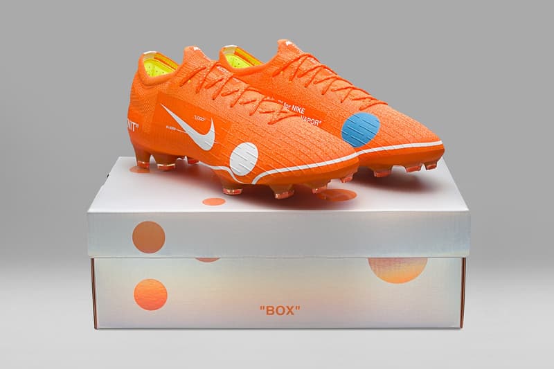 버질 아블로 x 나이키 머큐리얼 베이퍼 360 추가 공식 사진 & 짐색 2018 virgil abloh nike mercurial vapor official images