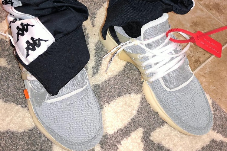 2018년형 버질 아블로 x 나이키 에어 프레스토 유출