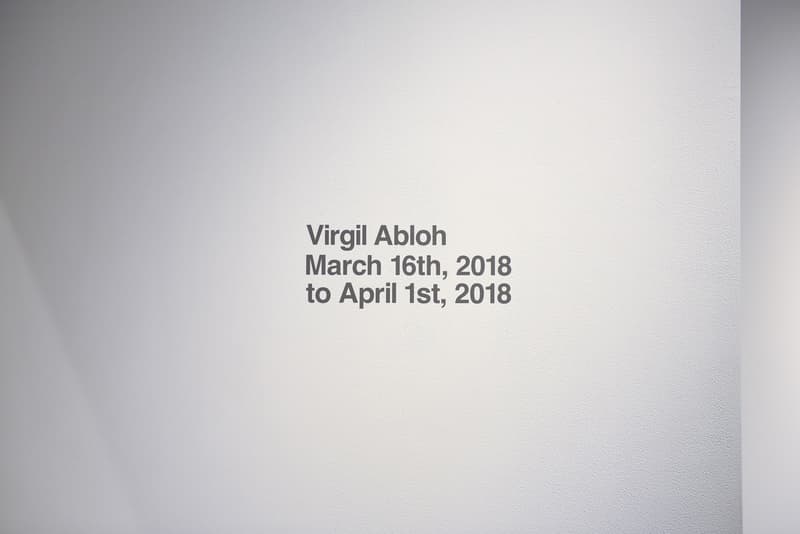 버질 아블로 'PAY PER VIEW' 개인전 2018, virgil abloh