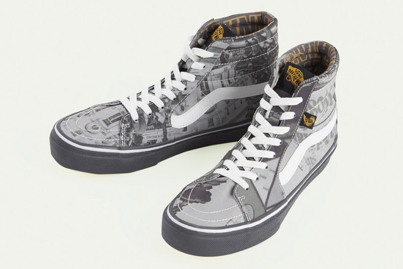 비비안 웨스트우드 x 반스 '피카딜리 서커스' 스케이트 하이 2018 vivienne westwood vans sk8 hi