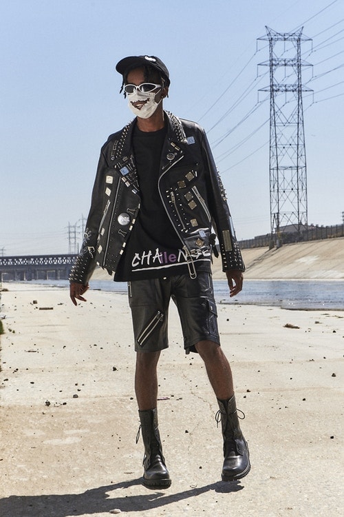 99퍼센트이즈 h. 로렌조 가죽 재킷 커스텀 2018 99percentis 99%is h lorenzo customized leather jacket