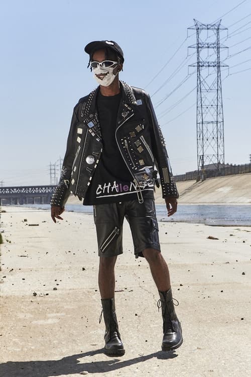 99퍼센트이즈 h. 로렌조 가죽 재킷 커스텀 2018 99percentis 99%is h lorenzo customized leather jacket