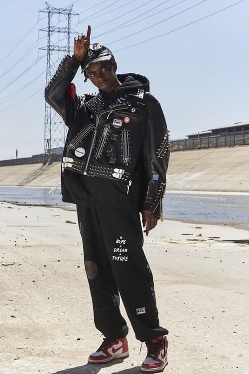 99퍼센트이즈 h. 로렌조 가죽 재킷 커스텀 2018 99percentis 99%is h lorenzo customized leather jacket