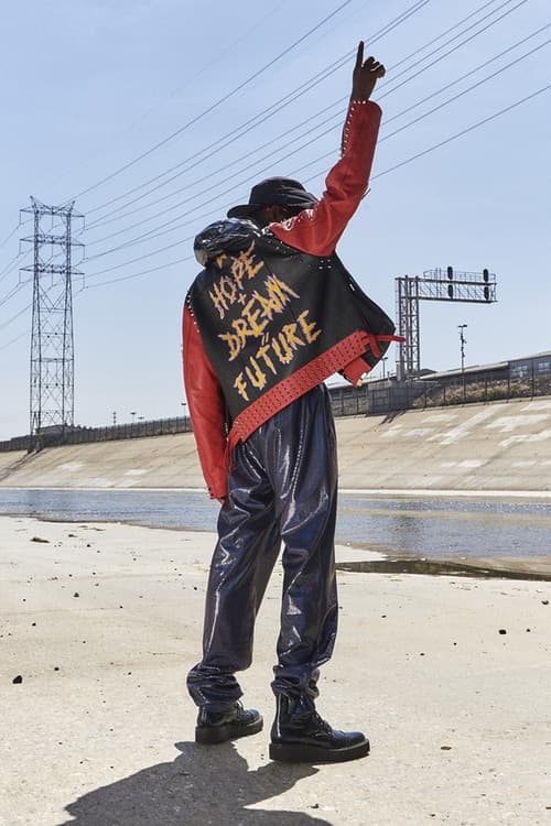 99퍼센트이즈 h. 로렌조 가죽 재킷 커스텀 2018 99percentis 99%is h lorenzo customized leather jacket