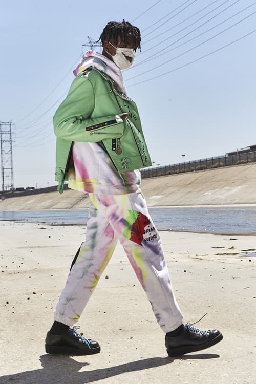 99퍼센트이즈 h. 로렌조 가죽 재킷 커스텀 2018 99percentis 99%is h lorenzo customized leather jacket