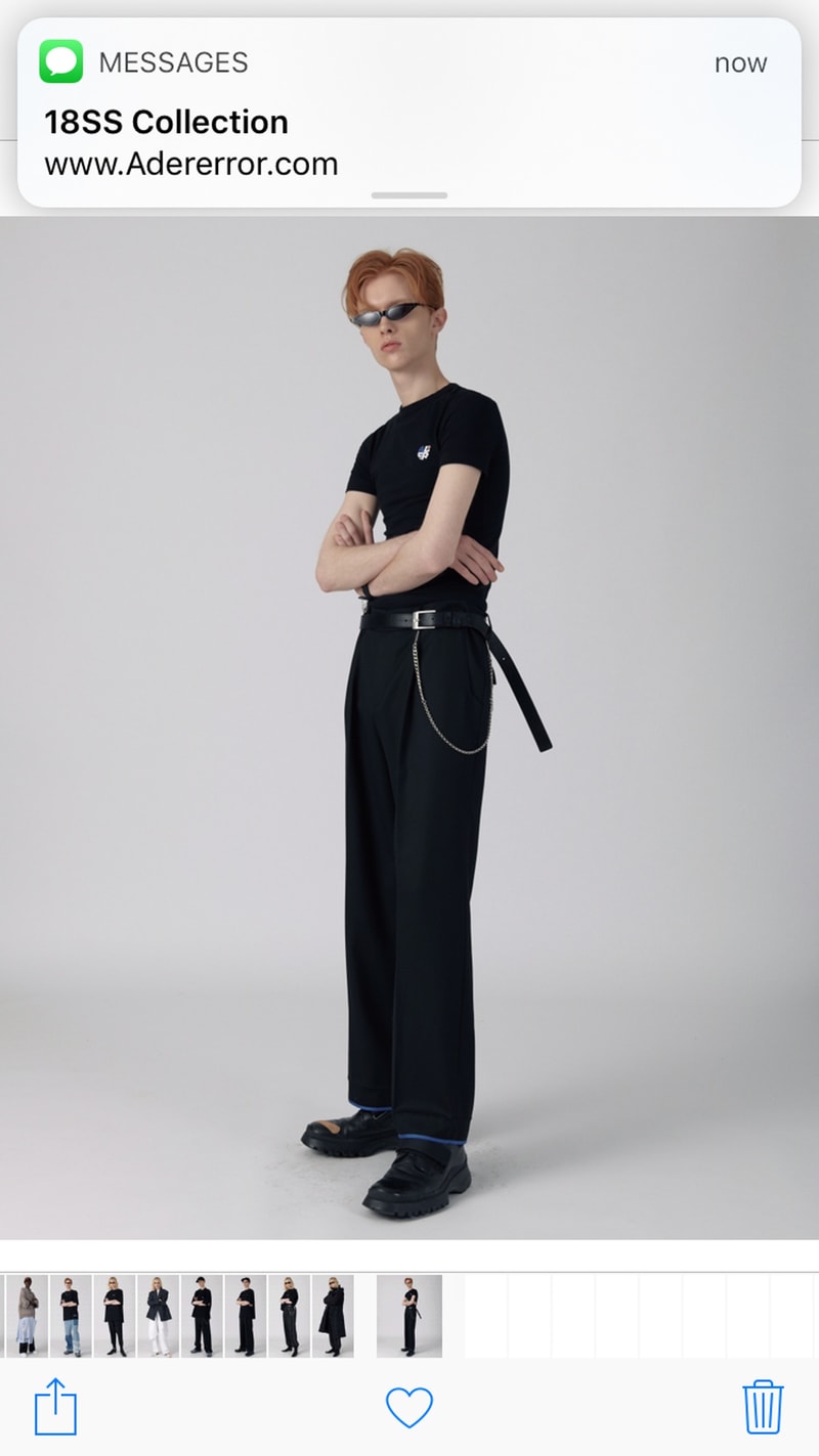 아더에러 2018 리조트 컬렉션 룩북 ader error spring summer a mobile space world collection lookbook