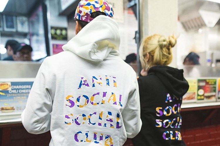 안티 소셜 소셜 클럽 x 베이프 2차 협업