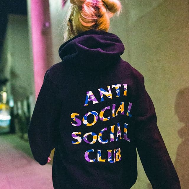 안티 소셜 소셜 클럽 x 베이프 로스앤젤레스 협업 2018 anti social social club bape los angeles