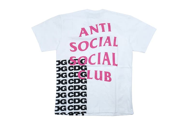 안티 소셜 소셜 클럽 꼼데가르송 아비 골드 협업 2018 anti social social club cdg avi gold comme des garcons