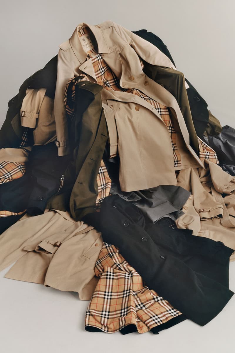 버버리 헤리티지 트렌치 컬렉션 burberry heritage trench collection 2018