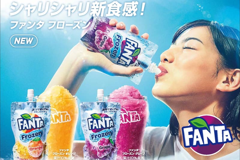 코카콜라 '냉동 레몬 콜라' & '환타 슬러쉬' 출시 coca cola frozen coke fanta slushie release 2018