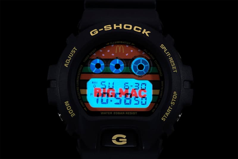 지샥 x 맥도날드 50주년 기념 한정판 시계 2018 g shock mcdonalds 50th anniversary watch 빅맥 big mac
