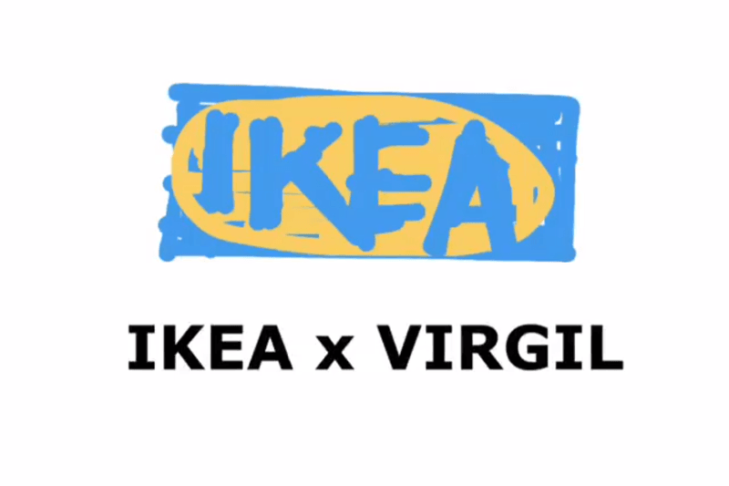 버질 아블로 x 이케아, 생중계 토크에서 새 협업 공개?