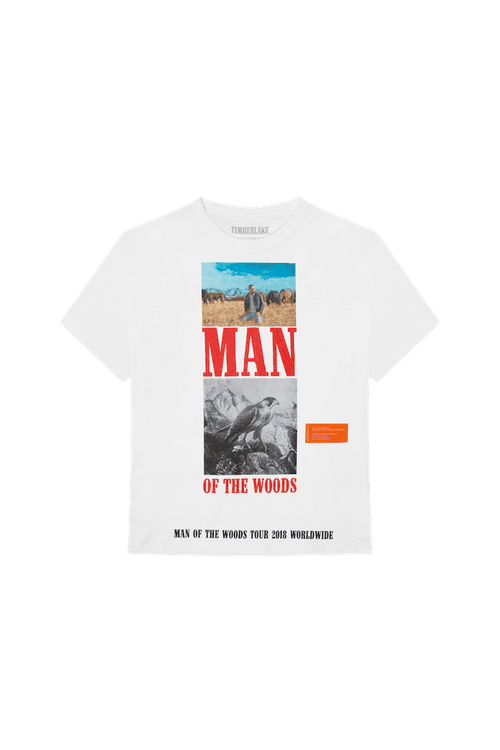 헤론 프레스턴이 디자인한 저스틴 팀버레이크의 'Man of the Woods' 굿즈 heron preston justin timberlake man of the woods