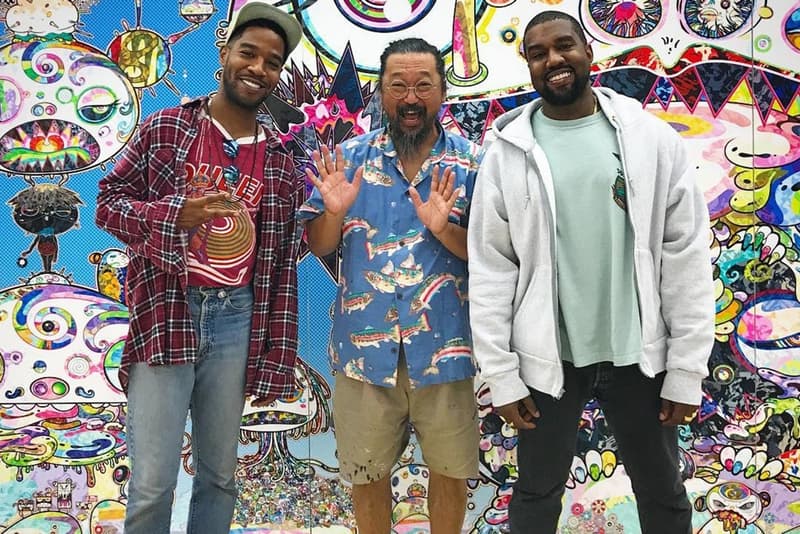 칸예 웨스트 2018 협업 나스, 키드 커디, 무라카미 다카시, 조지 콘도 Kanye West Nas Kid Cudi Takashi Murakami George Condo