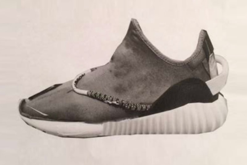 칸예 웨스트가 공개한 이지 350 초기 디자인 2018 early yeezy design kanye west twitter gore tex boots louise wilson