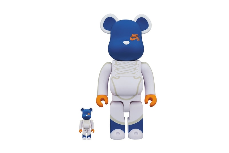 메디콤 토이 베어브릭 x FC 바르셀로나 나이키 SB 협업 2018 medicom toy bearbrick fc barcelona nike sb