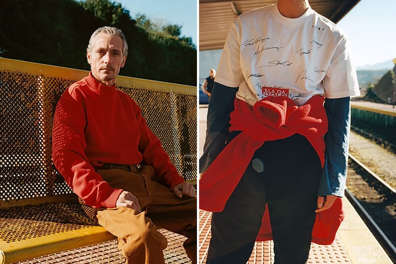 napa napapijri martine rose fall winter lookbook