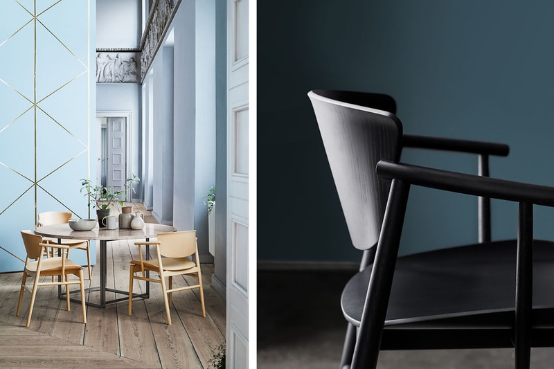 넨도 x 프리츠 한센 N01 다이닝 체어 nendo fritz hansen n01 dining chair