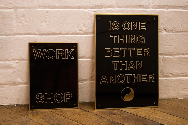 아워 레가시 워크숍 매장 런던 2018 our legacy work shop london
