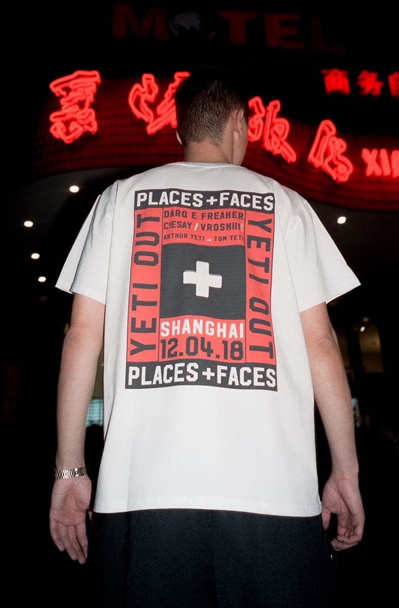 플레이시스 플러스 페이시스 x 예티 아웃 '상해 세션' 2018 places plus faces yeti out shanghai sessions