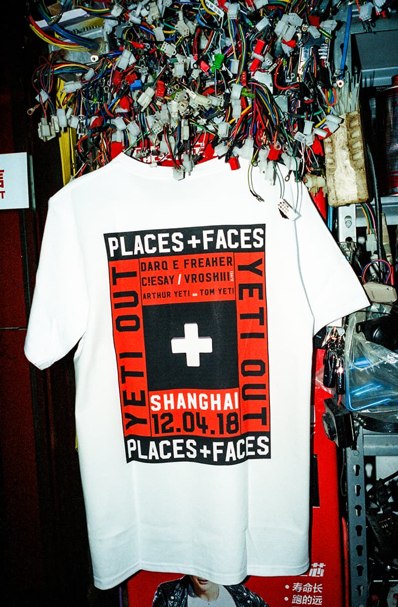 플레이시스 플러스 페이시스 x 예티 아웃 '상해 세션' 2018 places plus faces yeti out shanghai sessions