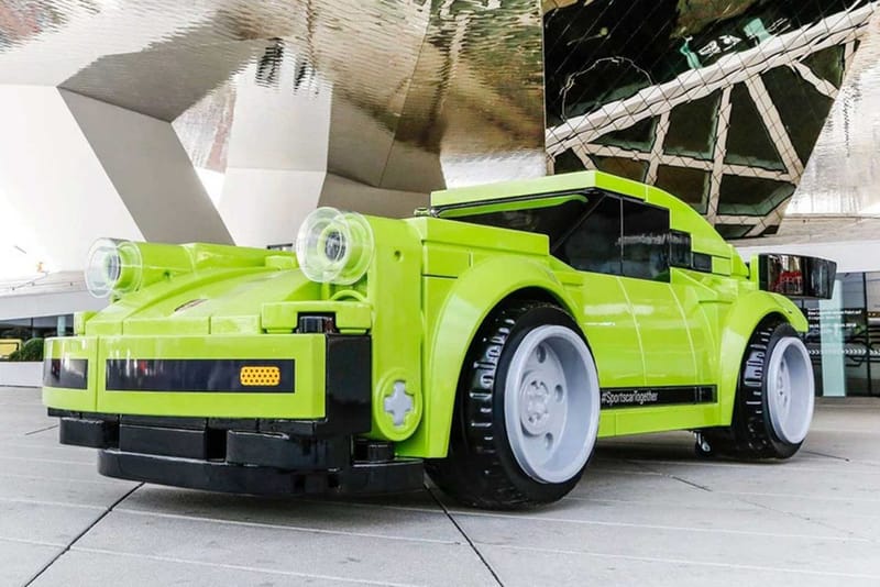 오직 레고 브릭으로만 제작한 실제 사이즈 포르쉐 911