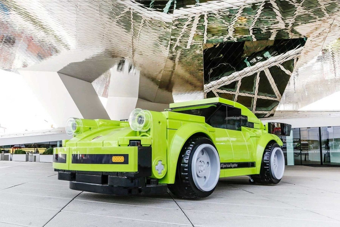 레고 브릭으로 만든 실제 사이즈 포르쉐 911 porsche 911 turbo lego bricks photos