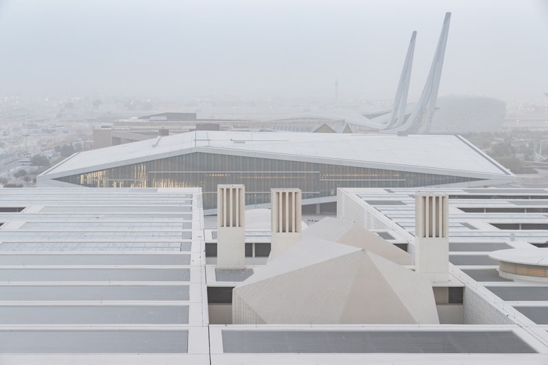 렘 콜하스 x OMA 설계 카타르 국립 중앙 도서관 개관 qatar national library rem koolhaas oma 2018