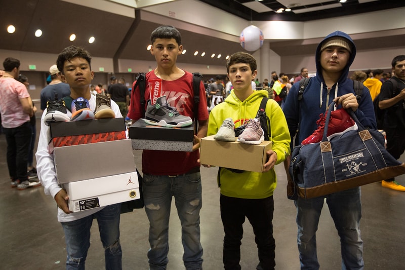 2018 로스앤젤레스 스니커콘 현장 sneakercon los angeles
