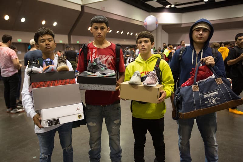 2018 로스앤젤레스 스니커콘 현장 sneakercon los angeles