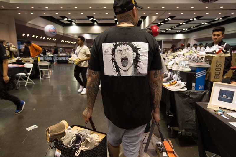 2018 로스앤젤레스 스니커콘 현장 sneakercon los angeles