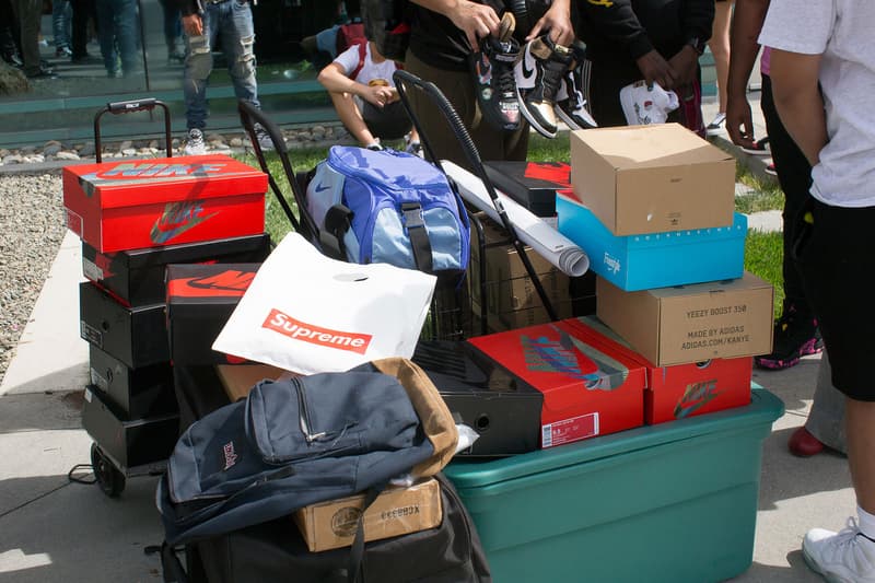 2018 로스앤젤레스 스니커콘 현장 sneakercon los angeles