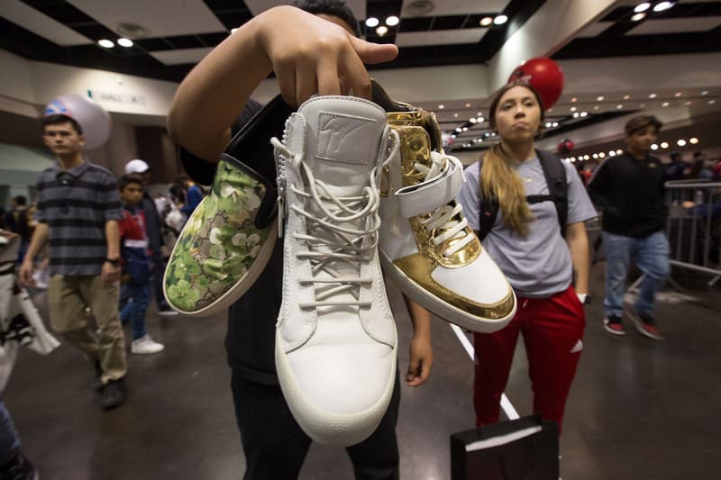 2018 로스앤젤레스 스니커콘 현장 sneakercon los angeles