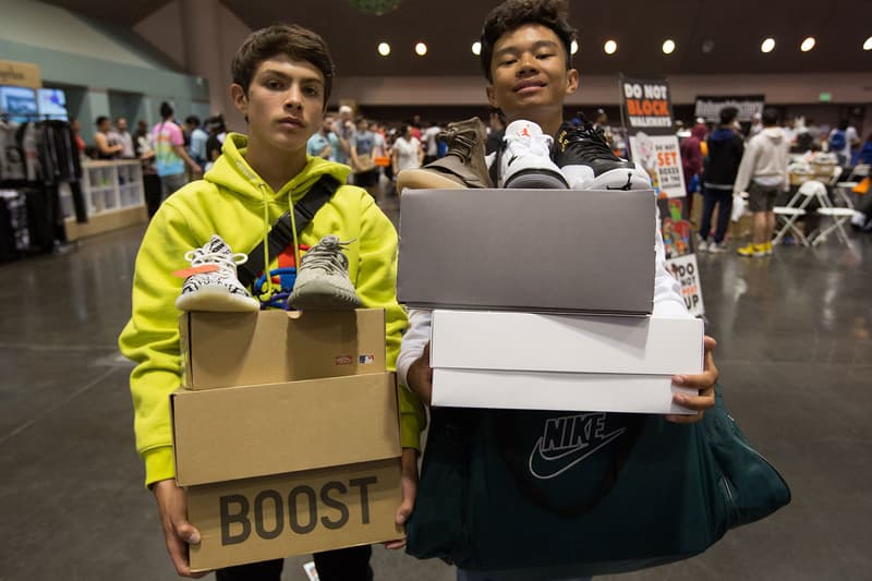 2018 로스앤젤레스 스니커콘 현장 sneakercon los angeles