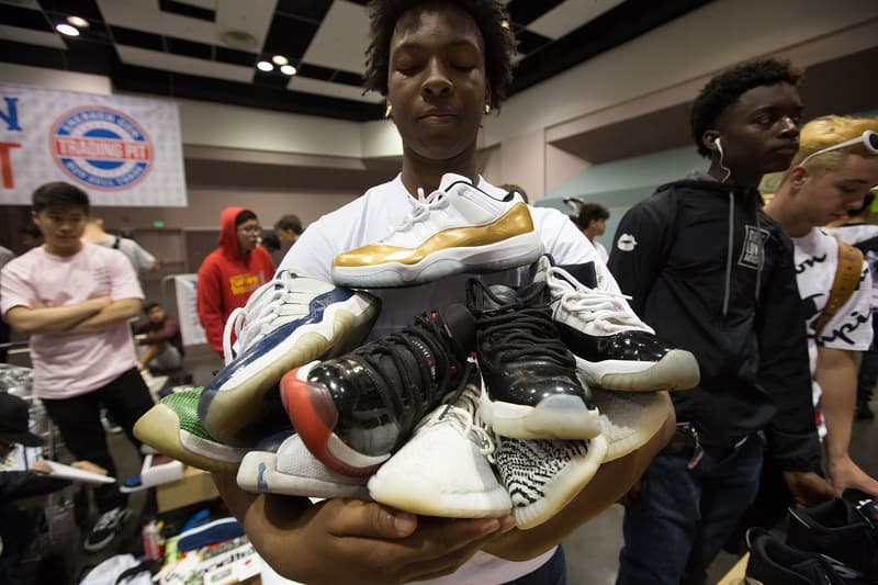 2018 로스앤젤레스 스니커콘 현장 sneakercon los angeles