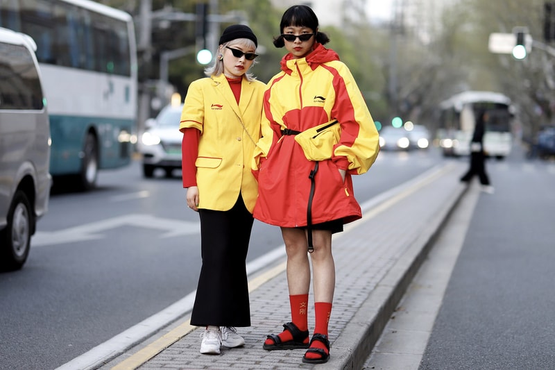 스트릿 스타일 스냅 상해 패션위크 2018 street style shanghai fashion week