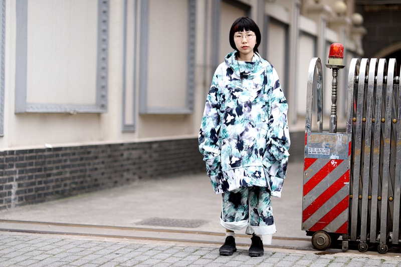 스트릿 스타일 스냅 상해 패션위크 2018 street style shanghai fashion week