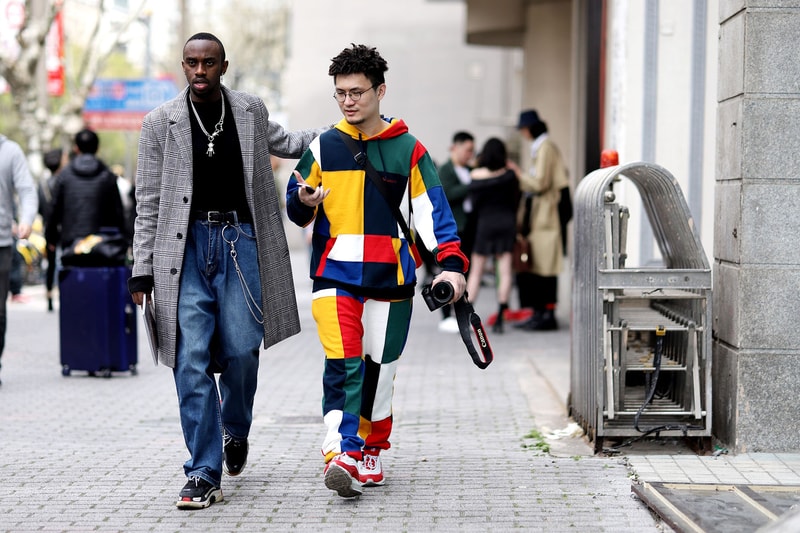 스트릿 스타일 스냅 상해 패션위크 2018 street style shanghai fashion week