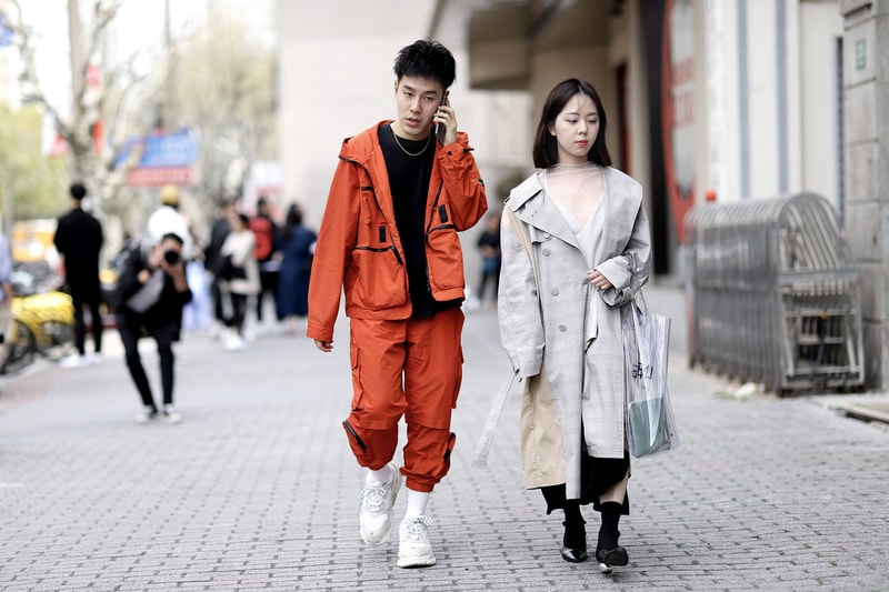 스트릿 스타일 스냅 상해 패션위크 2018 street style shanghai fashion week