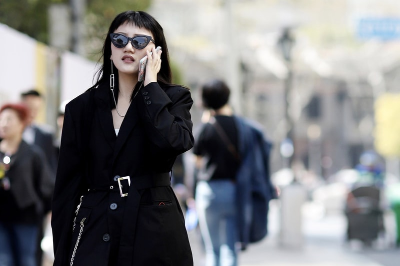 스트릿 스타일 스냅 상해 패션위크 2018 street style shanghai fashion week