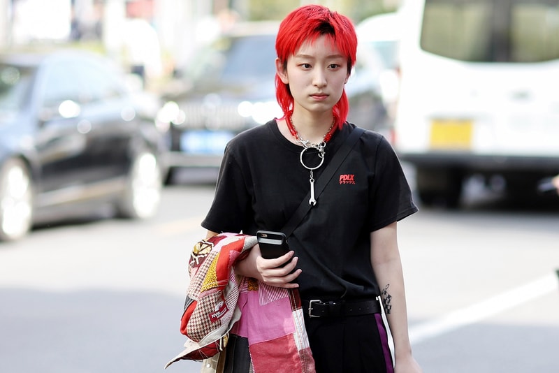 스트릿 스타일 스냅 상해 패션위크 2018 street style shanghai fashion week