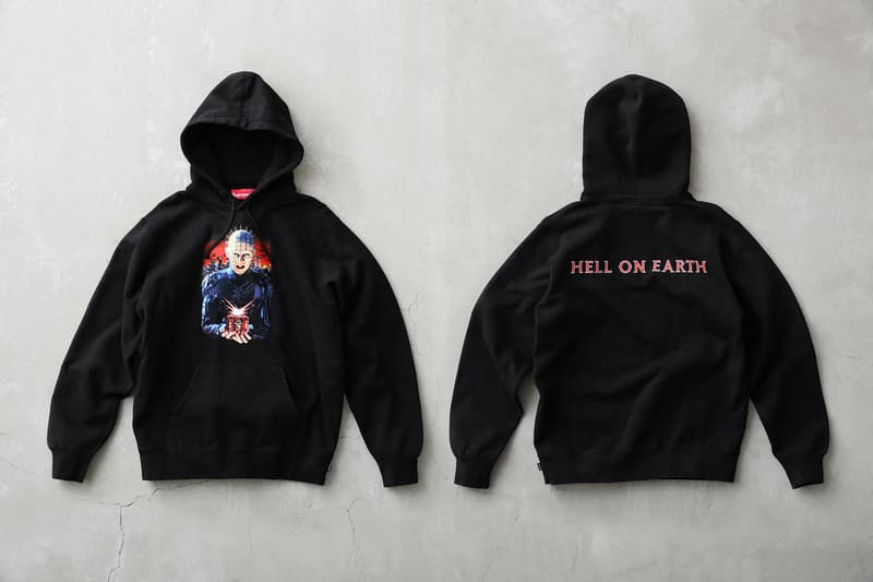 슈프림 헬레이저 봄 여름 협업 컬렉션 2018 supreme hellraiser spring summer collaboration