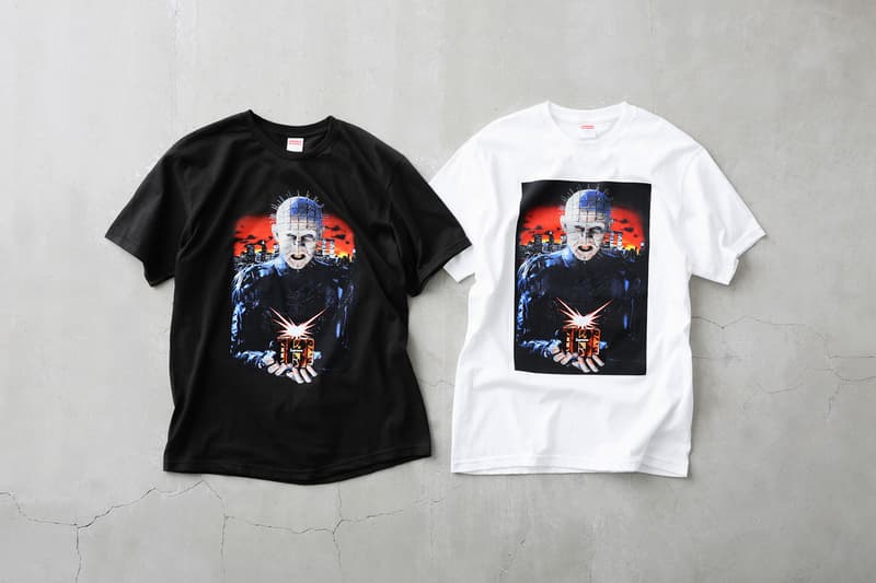 슈프림 헬레이저 봄 여름 협업 컬렉션 2018 supreme hellraiser spring summer collaboration