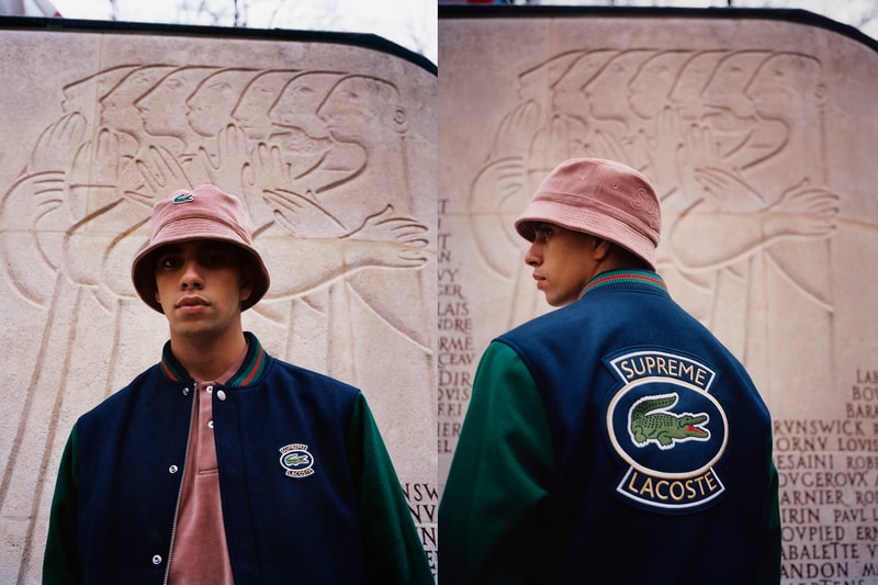 슈프림 x 라코스테 2018 봄 협업 룩북 & 제품 사진 supreme lacoste spring