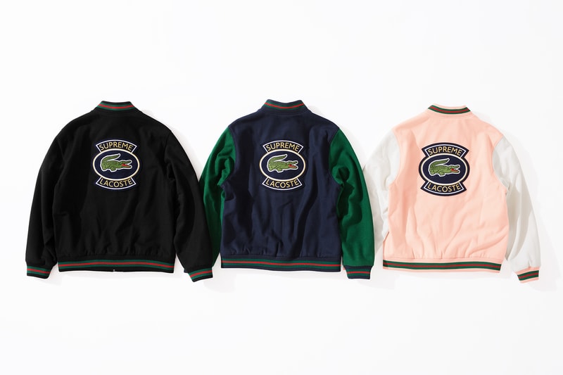슈프림 x 라코스테 2018 봄 협업 룩북 & 제품 사진 supreme lacoste spring