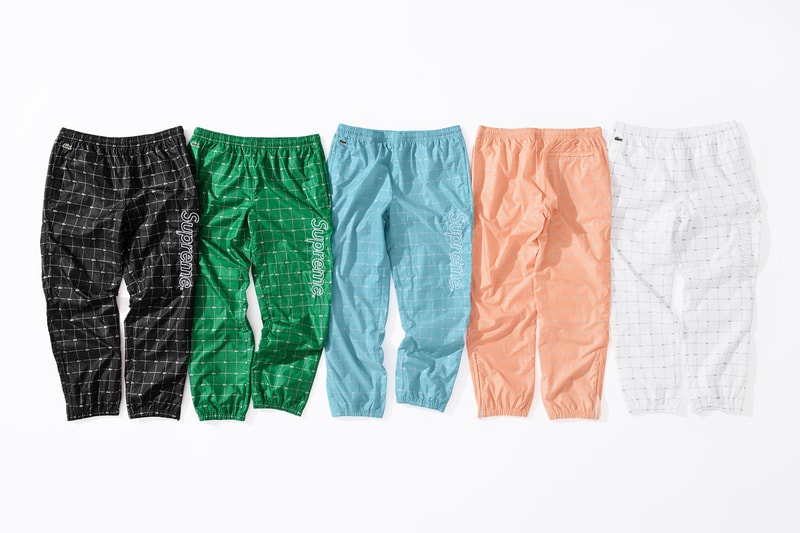 슈프림 x 라코스테 2018 봄 협업 룩북 & 제품 사진 supreme lacoste spring